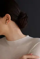 Lisbeth Estelle Pearl Studs In 14K Gold