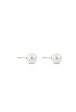 Lisbeth Estelle Pearl Studs In 14K Gold