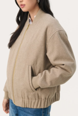 Part Two Layla Wool Bomber Jacket