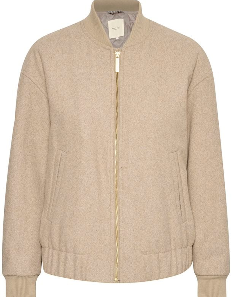 Part Two Layla Wool Bomber Jacket