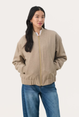 Part Two Layla Wool Bomber Jacket