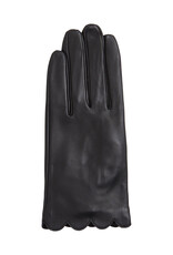 ICHI Accessories Girra Scalloped Leather Gloves