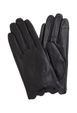 ICHI Accessories Girra Scalloped Leather Gloves