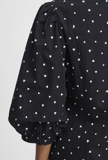 ICHI Qwissa Heart Print Dress (FINAL SALE)