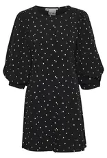 ICHI Qwissa Heart Print Dress (FINAL SALE)