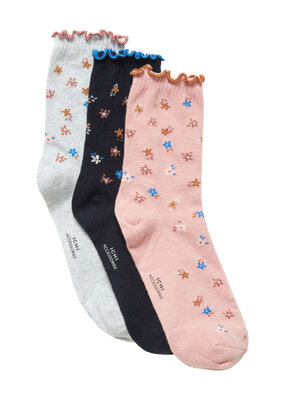 ICHI Accessories Sable Socks 3pk