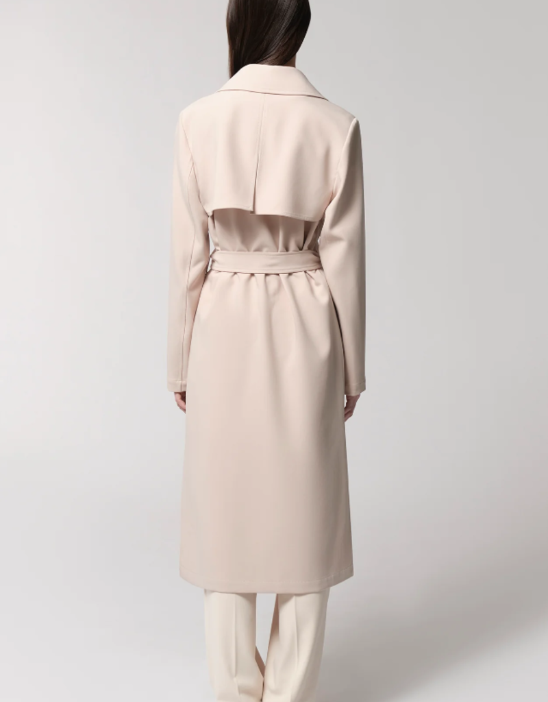 Soia and Kyo Dimitra Trench in Ivory Mist (FINAL SALE)