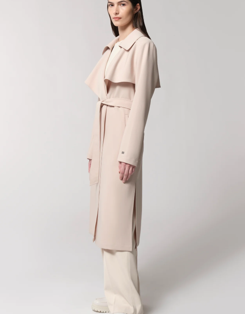 Soia and Kyo Dimitra Trench in Ivory Mist (FINAL SALE)