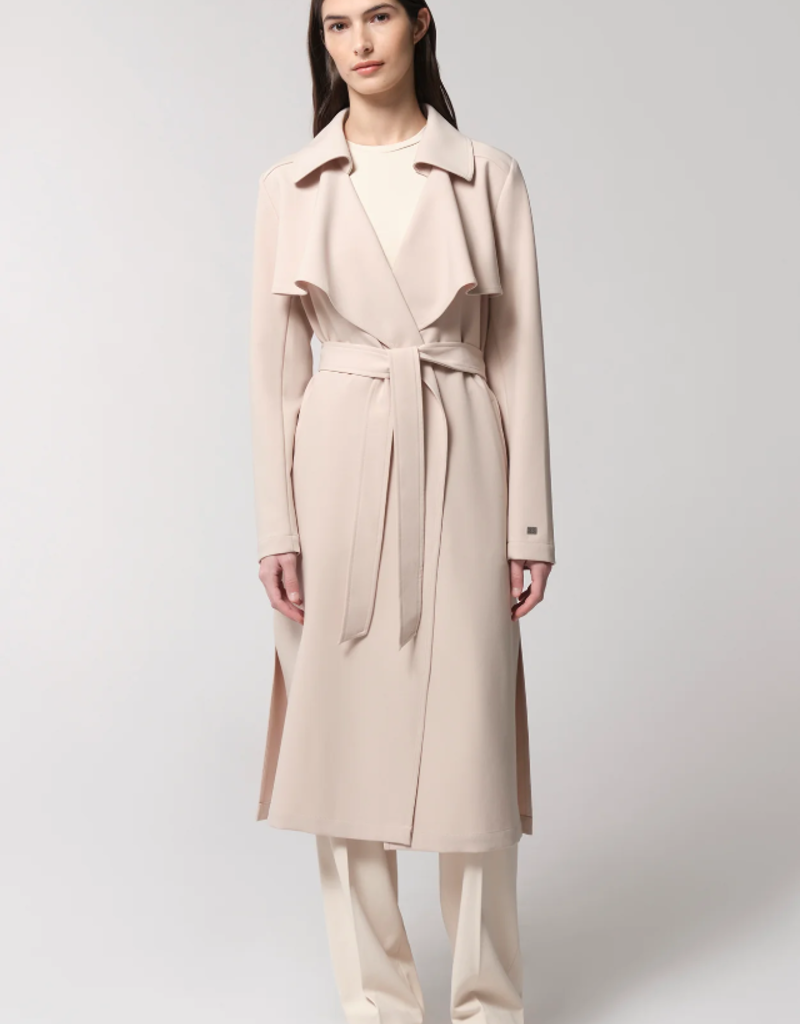 Soia and Kyo Dimitra Trench in Ivory Mist (FINAL SALE)