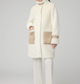 Soia and Kyo Soia & Kyo - Fiala Luxe Faux Sherpa Coat *Only One Left - XL*