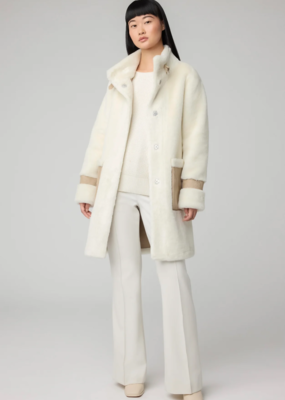 Soia and Kyo Soia & Kyo - Fiala Luxe Faux Sherpa Coat *Only One Left - XL*