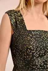 Molly Bracken Trudy Jacquard Mini Dress