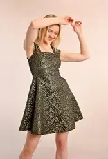 Molly Bracken Trudy Jacquard Mini Dress