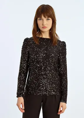 Molly Bracken Bryce Sequin Top