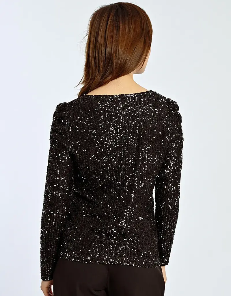 Molly Bracken Bryce Sequin Top (FINAL SALE)