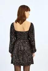 Molly Bracken Lolita Sequin Mini With Puffed Sleeves (FINAL SALE)