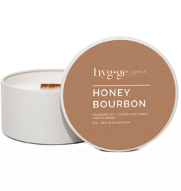 Hygge Candle Co. Honey Burbon Candle in Tin