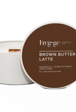 Hygge Candle Co. Brown Butter Latte Candle in Tin