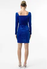 Angel Eye Peekaboo Sparkle Velvet Mini With Cutout