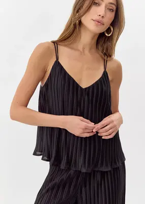Greylin Randal Strappy Pleated Cami Top