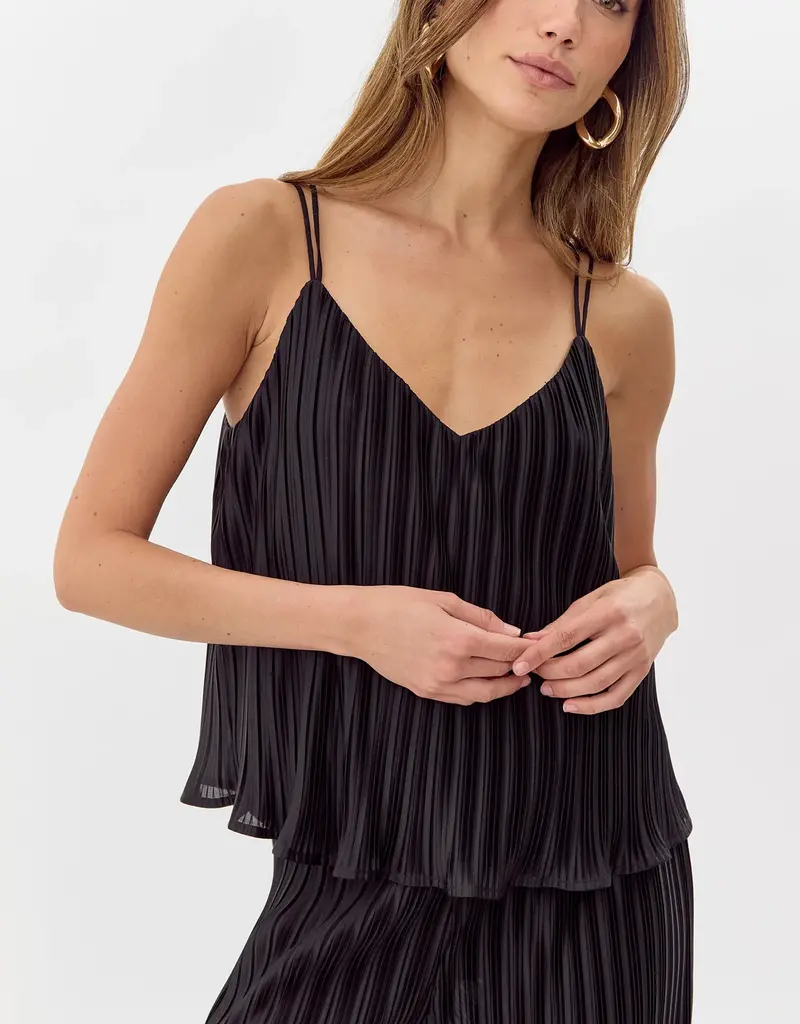 Greylin Randal Strappy Pleated Cami Top