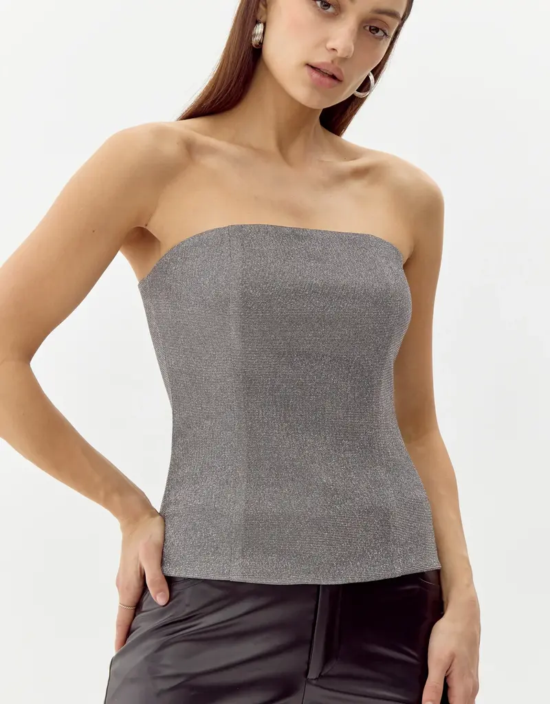 Greylin Catalina Metallic Tube Top (FINAL SALE)