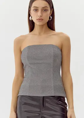 Greylin Catalina Metallic Tube Top