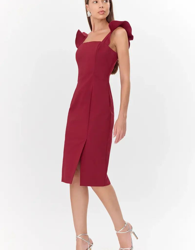 Adelyn Rae Donatela Midi Dress (FINAL SALE)