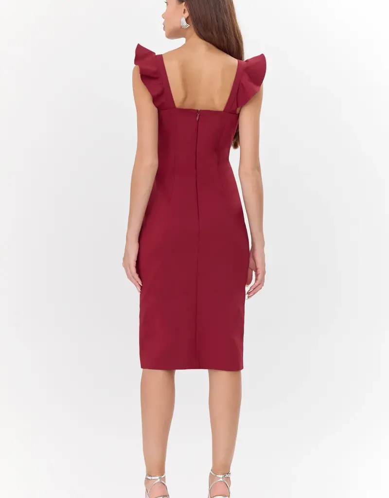 Adelyn Rae Donatela Midi Dress (FINAL SALE)
