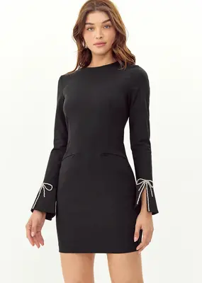 Adelyn Rae Carmelia Rhinestone Cuff Mini Dress *Only One Left - XL*