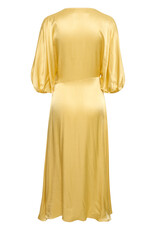 Soaked In Luxury Evita V-Neck Satin Midi (FINAL SALE)