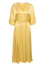 Soaked In Luxury Evita V-Neck Satin Midi (FINAL SALE)