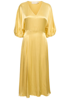 Soaked In Luxury Evita V-Neck Satin Midi *Two Colours*