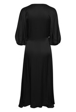 Soaked In Luxury Evita V-Neck Satin Midi (FINAL SALE)