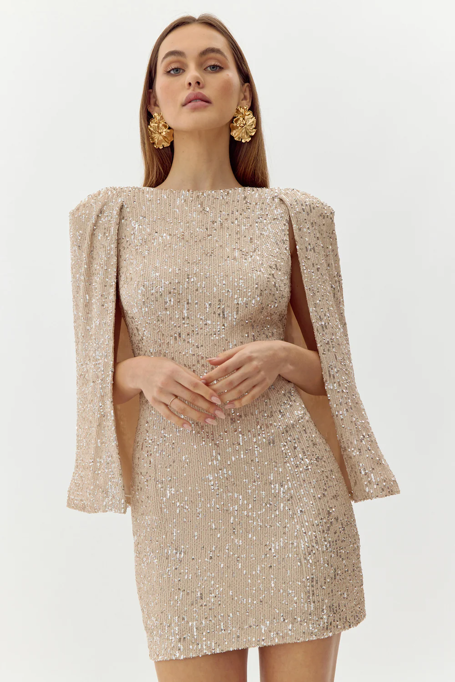 adelyn rae sequin dress New! Adelyn Rae Sequined Mini Dress Size
