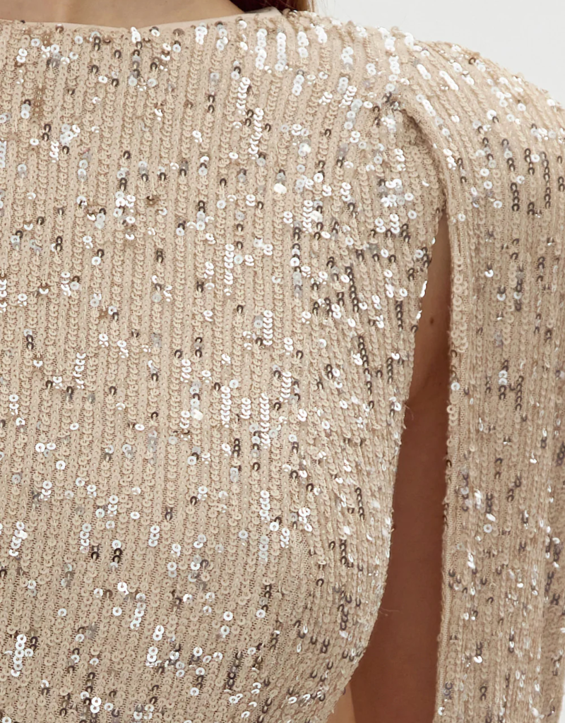 Adelyn Rae Maddy Sequin Bodycon Dress