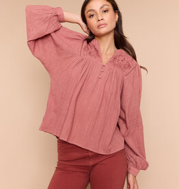 Louizon Bobby Embroidered Blouse **X-SMALL, SMALL**