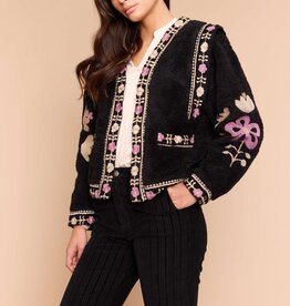 Louizon Novence Embroidered Shearling Coat *Only One Left - XS*