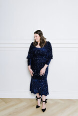 Angel Eye Firework Sequin Midi Dress (FINAL SALE)