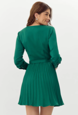 Adelyn Rae Susie Pleated Dress