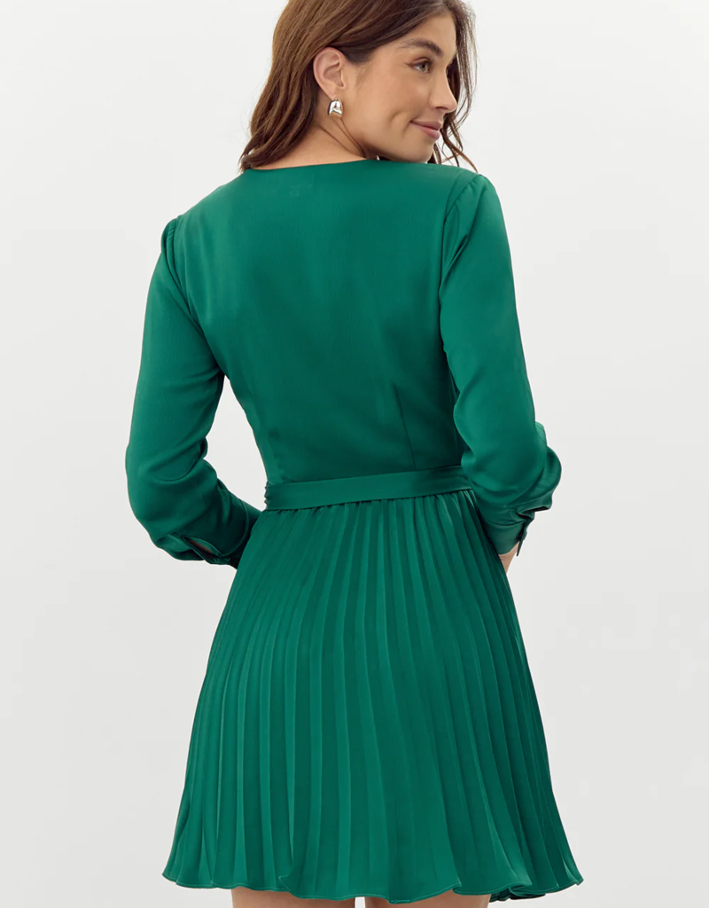 Adelyn Rae Susie Pleated Dress