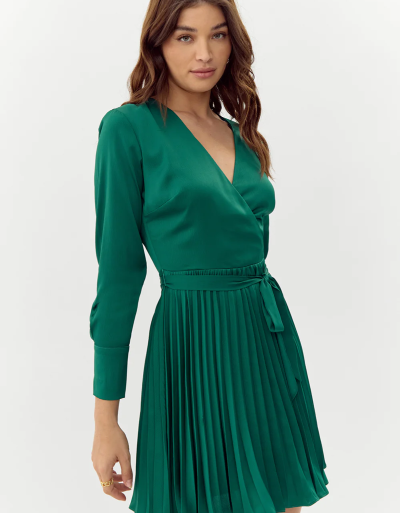Adelyn Rae Susie Pleated Dress
