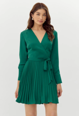 Adelyn Rae Susie Pleated Dress