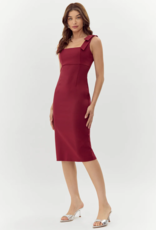 Adelyn Rae Karissa Bow Detail Midi Dress (FINAL SALE)