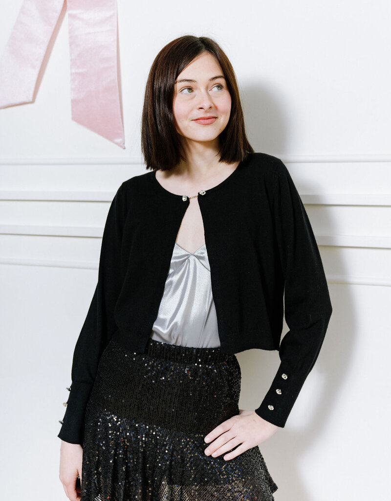 Molly Bracken Danika Sequin Mini Skirt