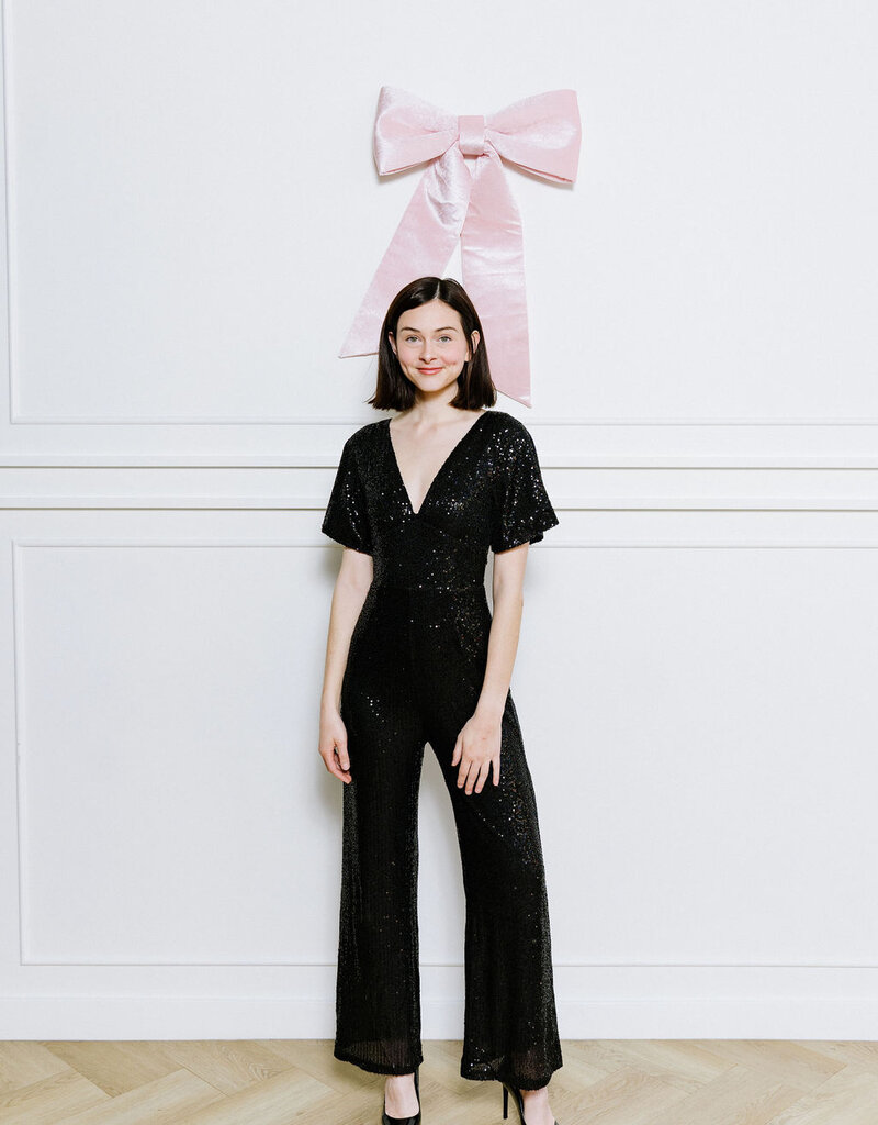 Molly Bracken Elana Sequined Jumpsuit