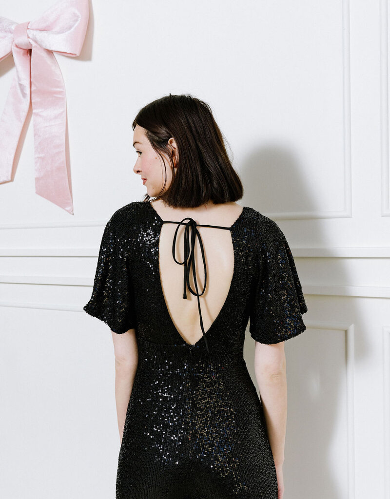 Molly Bracken Elana Sequined Jumpsuit