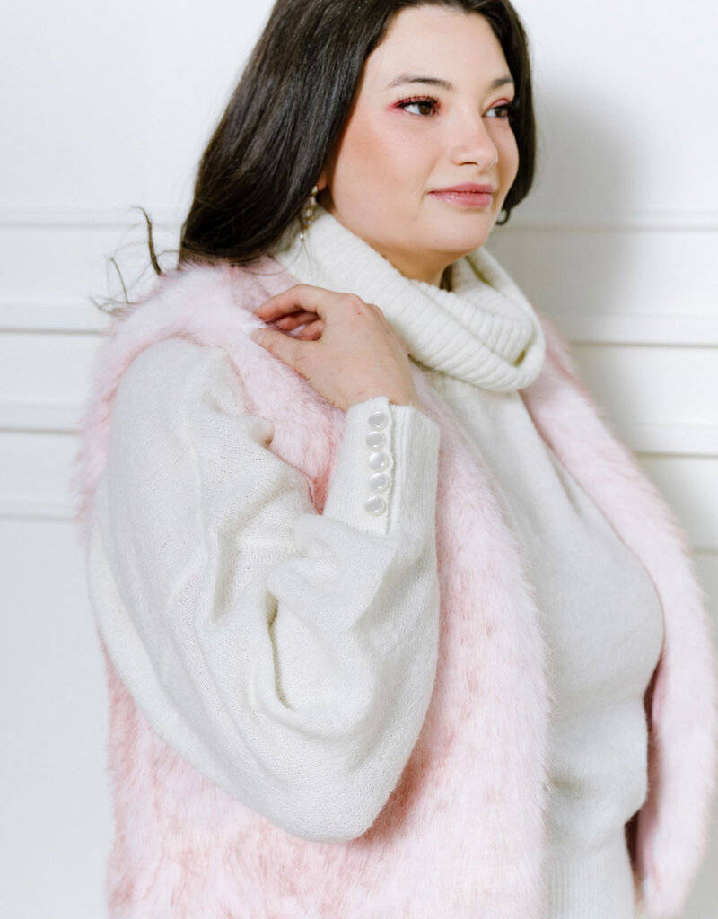 Molly Bracken Fabbie Faux Fur Vest