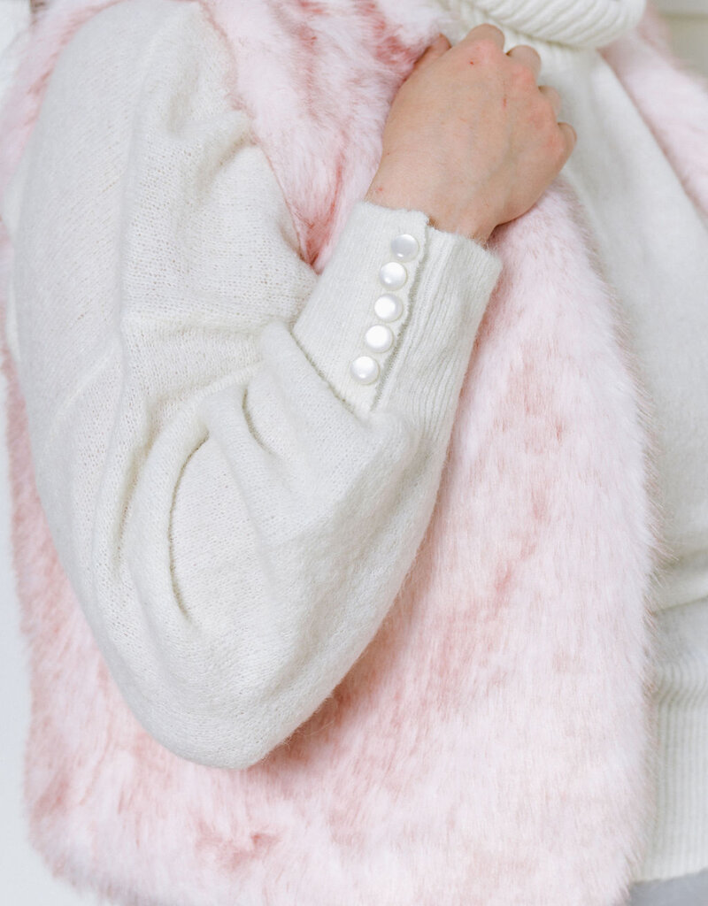 Molly Bracken Fabbie Faux Fur Vest (FINAL SALE)