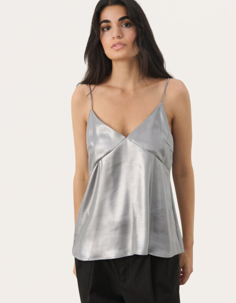 Part Two Makaya Satin Tank Top